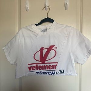 Vintage Vetements Crop Top